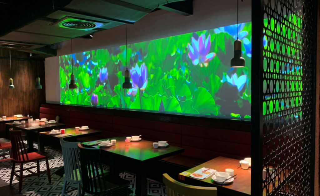 深圳溪游記5D全息餐廳升級(jí)改造-博視界科技